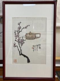 钱心梅，钱松岩之女，国家一级画师，秉承家学，以山水画著名，是钱松岩书画鉴定的权威。