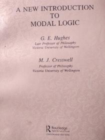A NEW INTRODUCTION TO MODAL LOGIC（模态逻辑入门）印件本