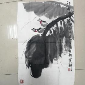 杨宝麟花鸟    68*46