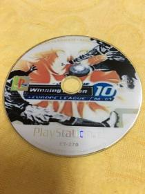 PS2游戏 实况足球10 游戏光盘