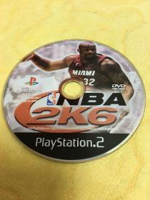 PS2游戏 NBA2K6 游戏光盘