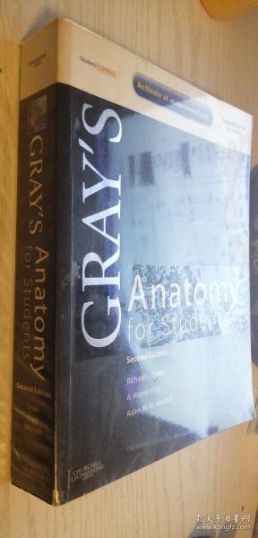 【英文原版】GRAY'S Anatomy for Students 学生版 格雷氏解剖学 第二版 第2版 特重件请协商邮费