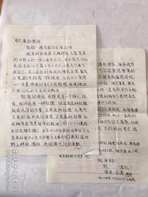 80年代曾经的“阵地诗人”张念勇信札及65首诗歌手稿