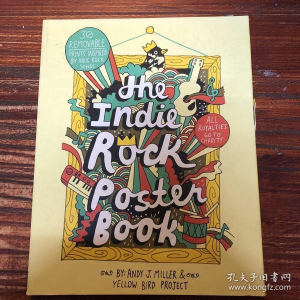 the Indie Rock Posten Book （摇滚乐明信片 美版）