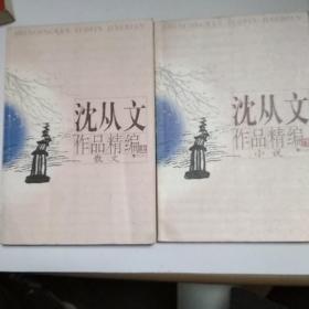 沈从文作品精编（上下）：上册散文
下册小说