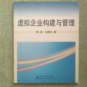 虚拟企业构建与管理 陈剑 清华大学出版社 2000。全新。