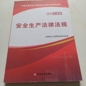 安全生产法律法规（2019全新版）/中级注册安全工程师执业资格考试辅导教材