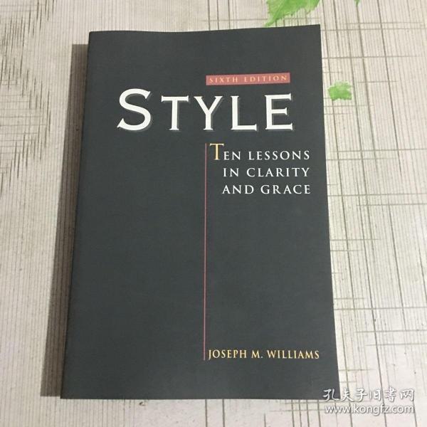 Style：Lessons in Clarity and Grace