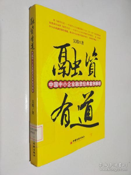 融资有道：中国中小企业融资经典案例解析