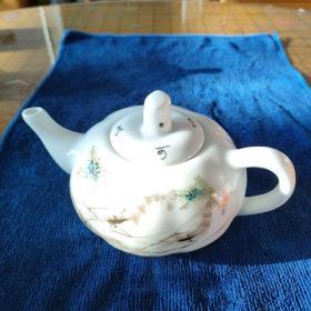 瓷茶壸 龙虾献瑞（纯手绘）款不识