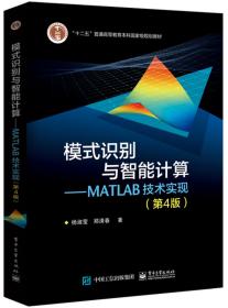 二手正版模式识别与智能计算―MATL技术实现（第4版） 杨淑莹
