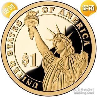 特价力荐 全新 美国1元硬币 年份随机 自由女神像纪念币