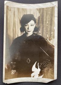 日本昭和时代顶流女影星、“入江电影公司”创办者 入江多佳子 原版老照片一张