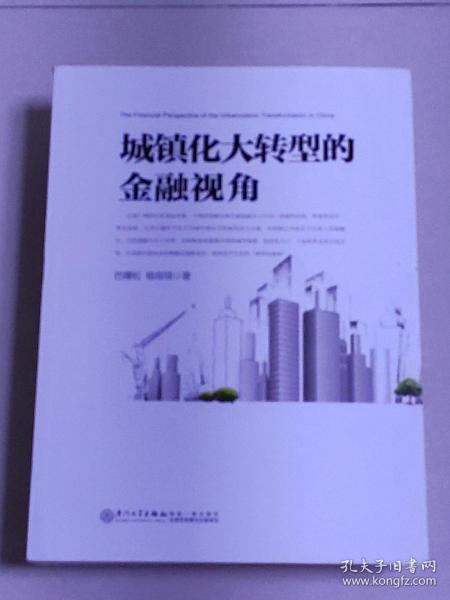 城镇化大转型的金融视角：从更广阔的视角思考中国城镇化转型之路