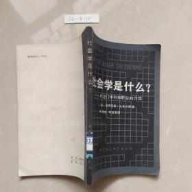 社会学是什么 对这门学科和职业的介绍