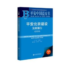 平安中国蓝皮书：平安北京建设发展报告（2020）