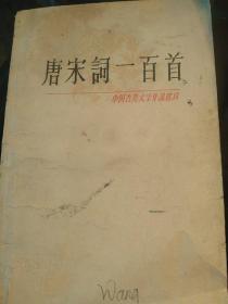 中国古典文学作品选读唐宋词100首