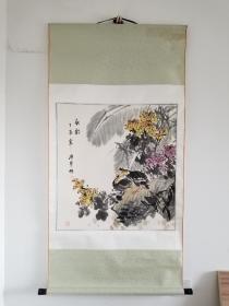 中国美协会员，山东画院画师 李峙东 花鸟画（已裱）