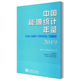 中国能源统计年鉴2019