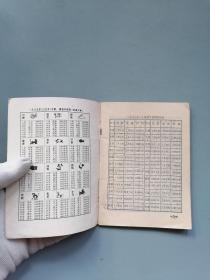 1989年农历（老历书，湖北版）