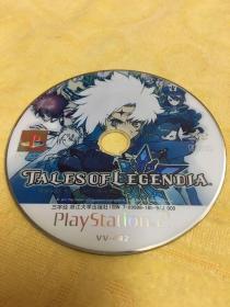 PS2游戏 Tales of Legendia 传说系列 游戏光盘