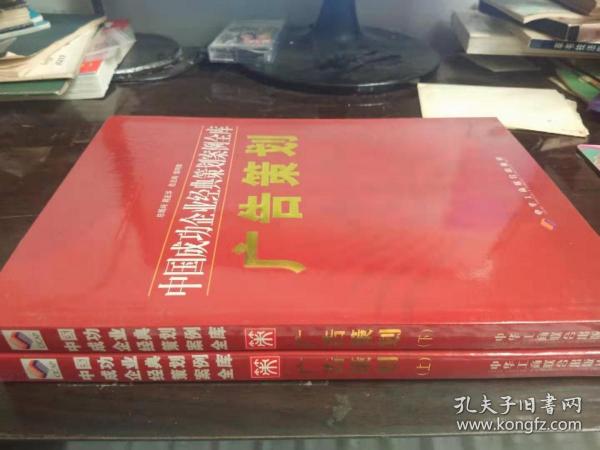 中国成功企业经典策划案例全库：广告策划（上、下）