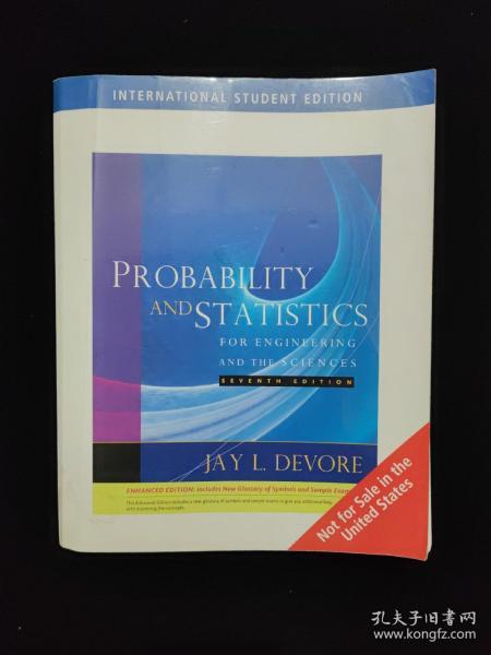 PROBABILITY AND STATISTICS FOR ENGINEERING AND THE SCIENCES 有笔记勾画