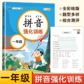 拼音练习册一年级上册拼音强化训练小学一日一练拼音描红声母韵母手册幼小衔接拼音学习教材幼儿园大班学前班升一年级衔接