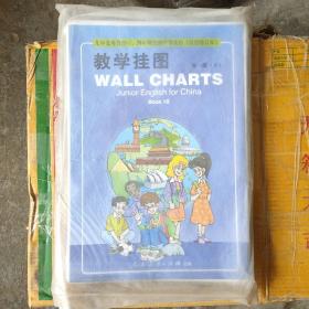 九年义务教育三、四年制初级中学英语教学挂图第一册下全32幅存30幅合售