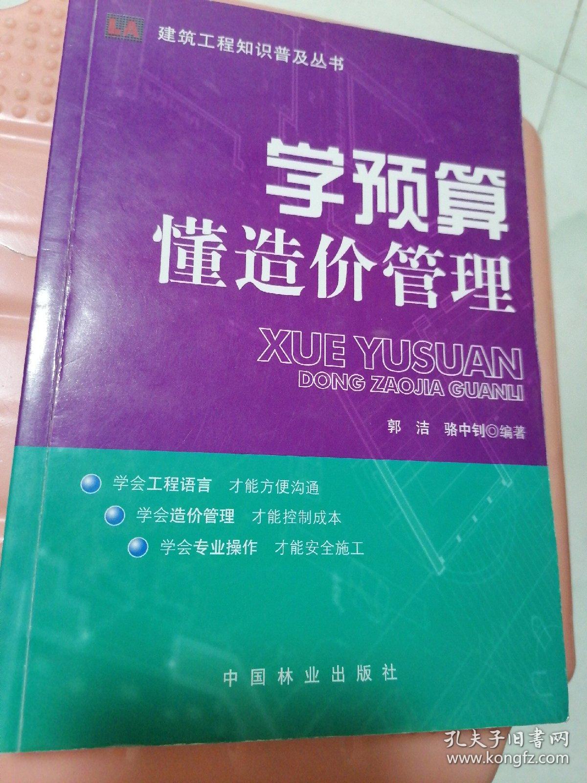 建筑工程知识普及丛书：学预算懂造价管理