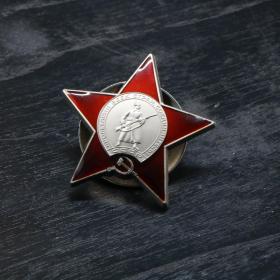 订制 外贸CCCP纪念章二战苏联红星勋章俄罗斯徽章