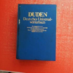 DUDEN DEUTSCHES UNIVERSAL杜登通用德语词典