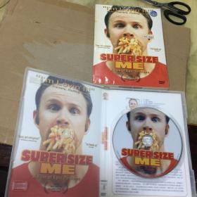 超码的我 纪录片 猴王DVD9  精装侧开  盘面氧化 super size me