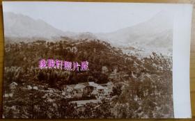 老照片： 毛主席故居—湖南湘潭韶山——全景俯瞰