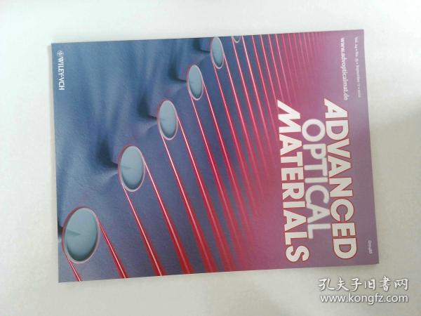 ADVANCED OPTICAL MATERIALS 2012/09/11 材料学术期刊杂志