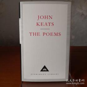 John Keats The Poems 约翰·济慈诗集 everyman's library 人人文库 英文英语原版 布面封皮琐线装订 丝带标记 内页无酸纸可以保存几百年不泛黄