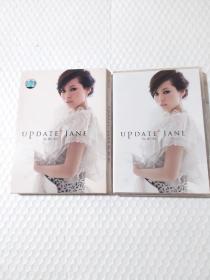 UPDATE JANE 张靓颖1CD +画册一本，有划痕见图