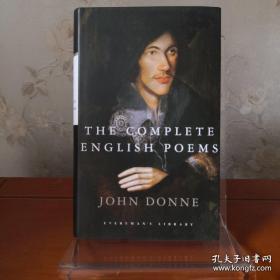 【BOOK LOVERS专享87元】The Complete English Poems John Donne 约翰·邓恩诗集 everyman's library 人人文库 英文原版 布面封皮琐线装订 丝带标记 内页无酸纸可以保存几百年不泛黄