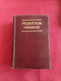 Production Handbook生产手册（品相如图）