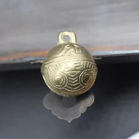 狗铃铛虎头铃铛铜铃铛狗狗铃铛金毛狗项圈项链