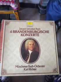 Johann Sebastian Bach: Brandenburgische Konzerte黑胶唱片双碟