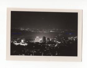 1950年代，香港，夜景。