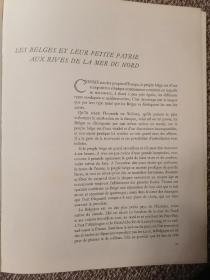 外文原版  LA  BELGIQUE  AU  RENDEZ-VOUS  de  L'EUROPE    欧洲人眼中的比利时   画册