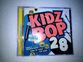 Kidz Bop 28 + 5 BONUS TRACKS A807 拆封CD  Kidz Bop 是一个汇编儿童会议音乐家来表现现代音乐的特色专辑和品牌