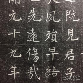唐 李公夫人清河张夫人 志石拓片
