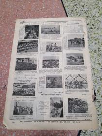 生日报新闻照片1966年1月29日（8开四版）首都举行盛大的拥军优属拥政爱民春节联欢晚会；周恩来总理接见日本贸易界人士；中国医疗队在索马里