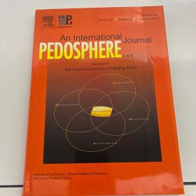 英文书 an international journal pedosphere 土壤圈》国际期刊