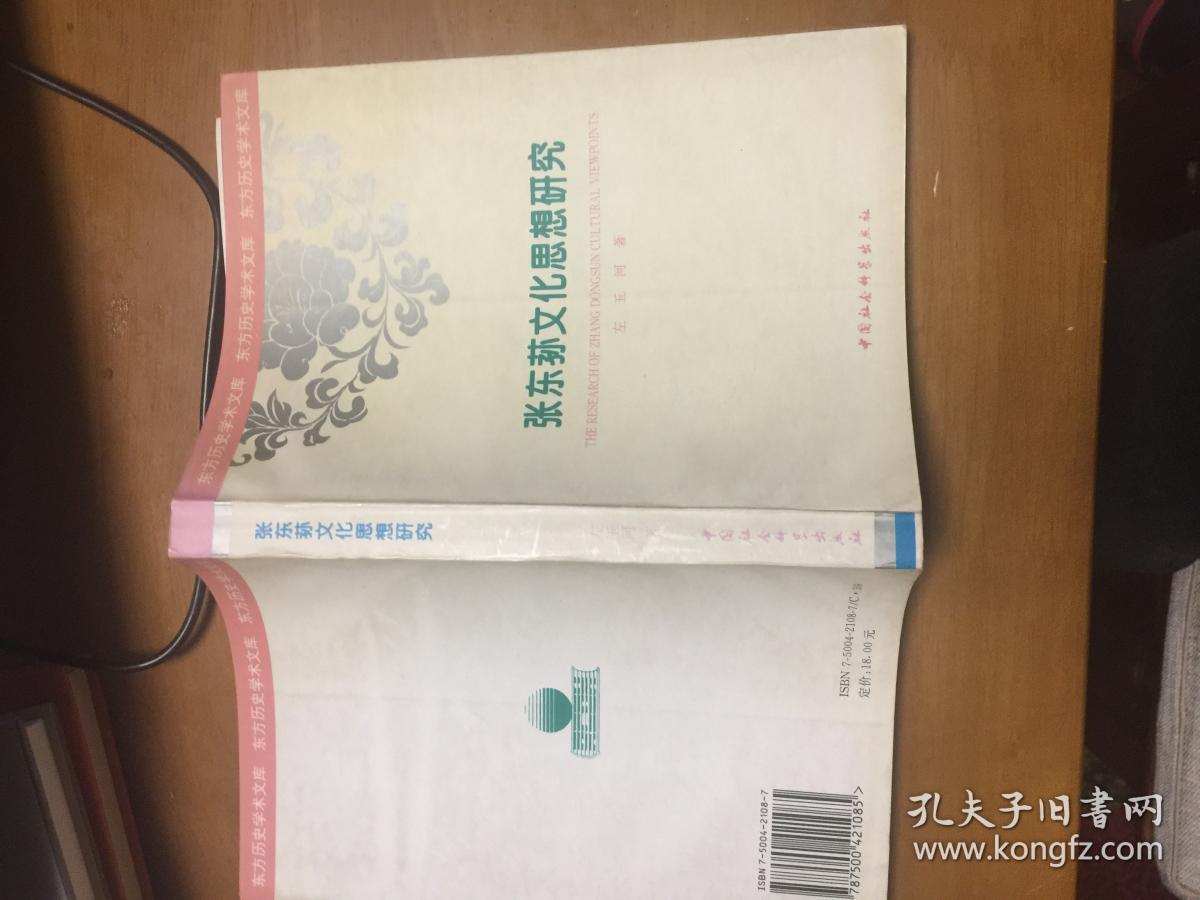 张东荪文化思想研究