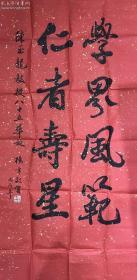 【名家书画】北京大学哲学教育终身成就奖杨辛书法《学界风范》