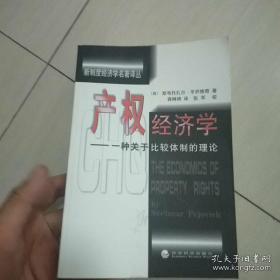 产权经济学：一种关于比较体制的理论【内页有点划线不影响使用】